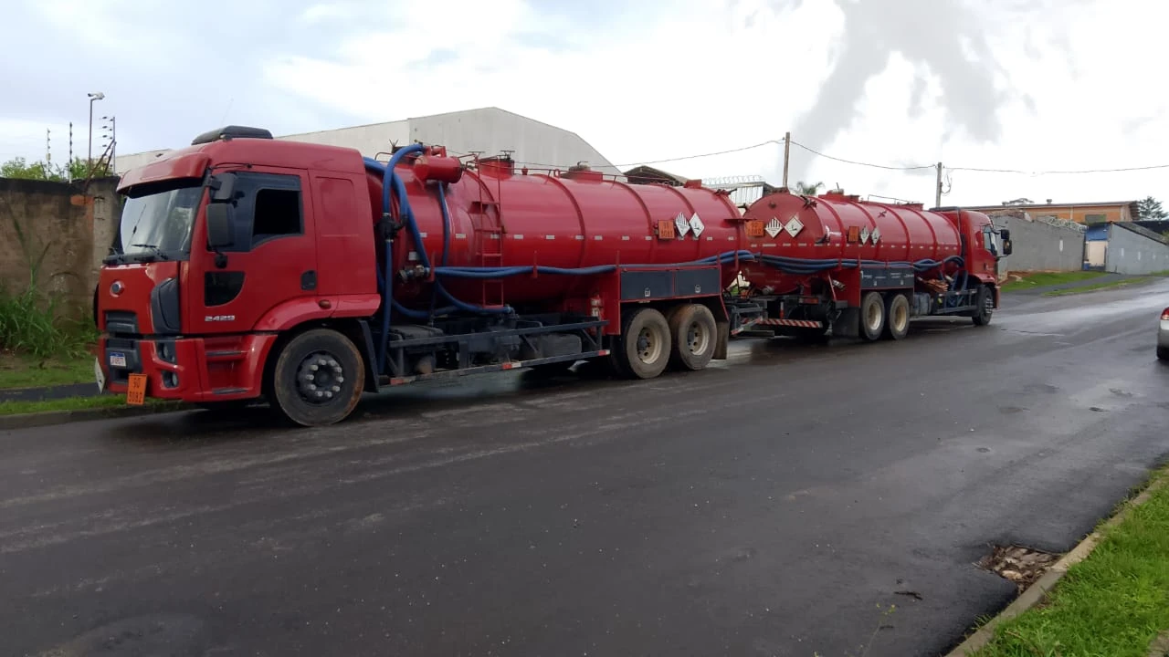 Destinação de resíduos líquidos