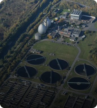 Estação de tratamento <br> de efluentes (ETE)