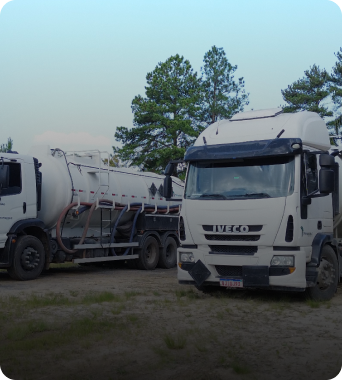 Caminhão vácuo com hidrojateamento